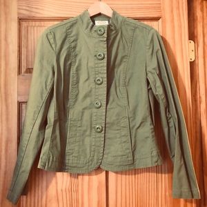 Pea Green Blazer [Sz 10]